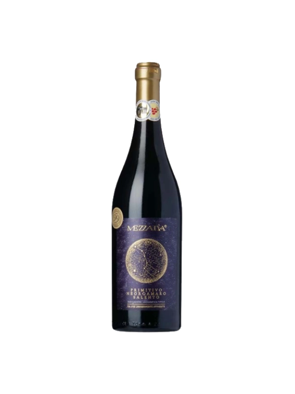 ruou mezzatia primitivo negroamaro edizione Rượu Vang Ý Mezzatia Primitivo Negroamaro 14%