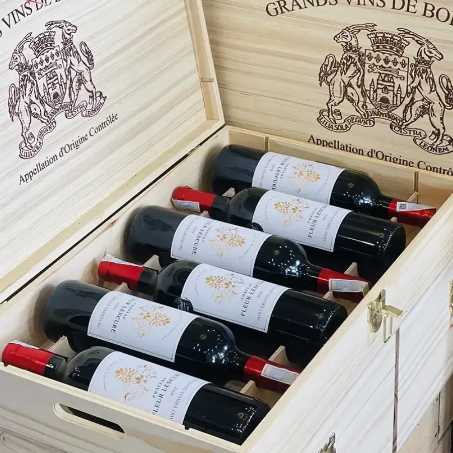 Vang Pháp Chateau Fleur Lescure Saint Emilion Grand Cru 14%