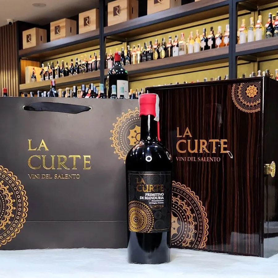 Rượu Vang Ý La Curte Limited 19 độ Primitivo di Manduria