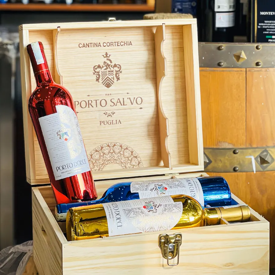Vang Ý Porto Dol'ce Semi Dolce Red 11,5%