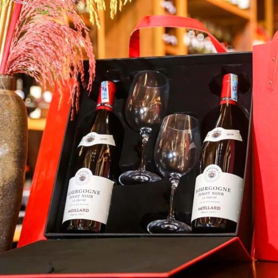 Vang Pháp Bourgogne Pinot Noir Moillard 13 độ