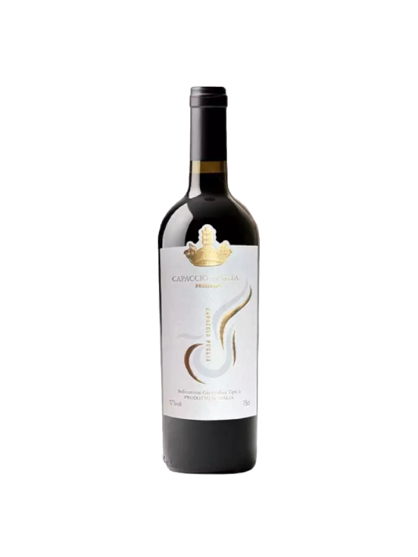 Rượu Vang Capaccio Puglia Primitivo 17 độ