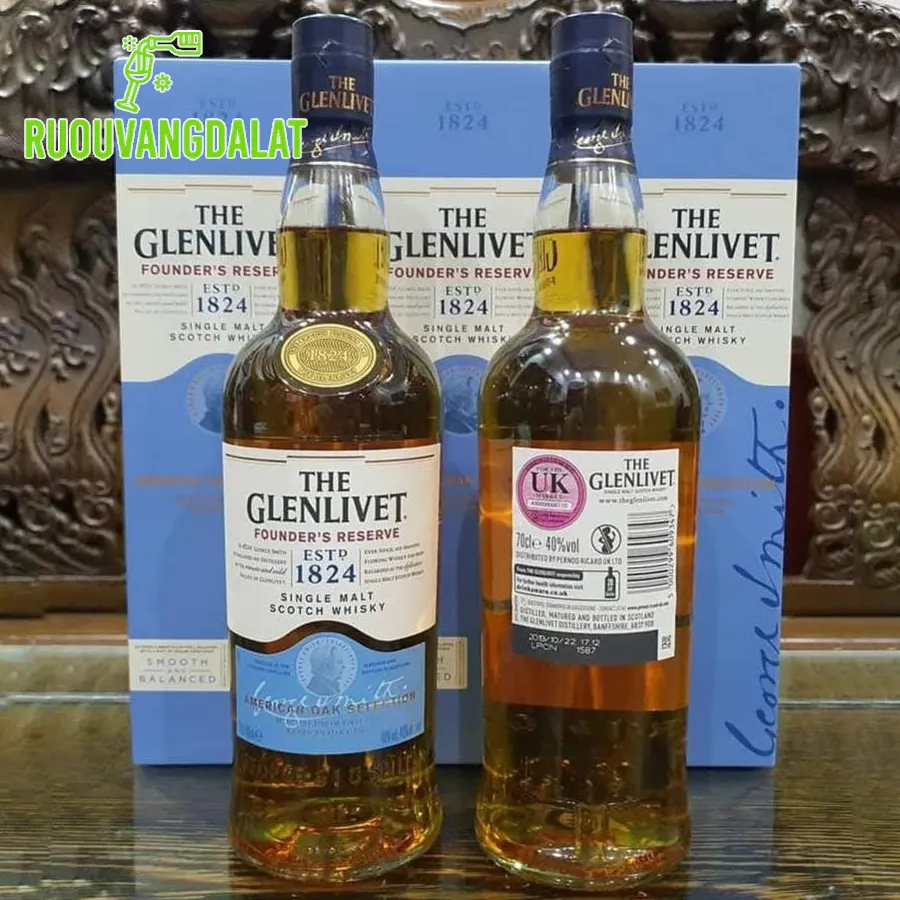 Giới thiệu rượu Glenlivet 1824 UK