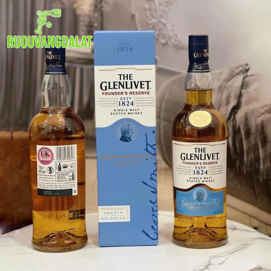 Hương vị đặc trưng của Glenlivet 1824