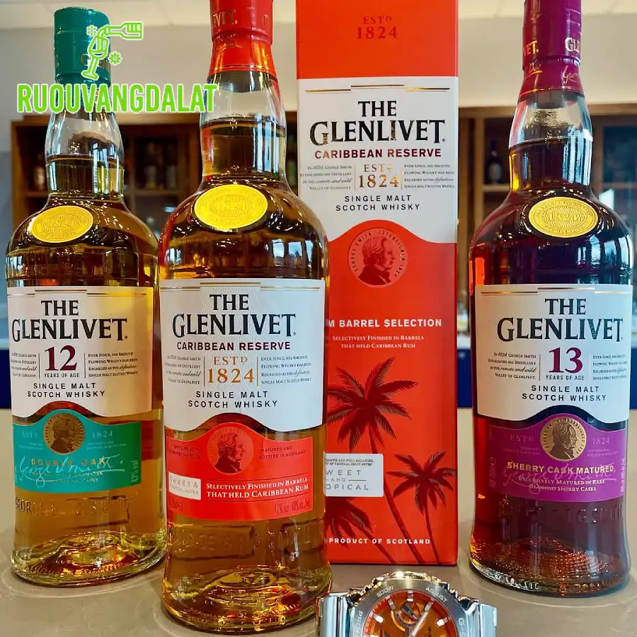 Giới thiệu chung về rượu The Glenlivet Single Malt Scotch Whisky