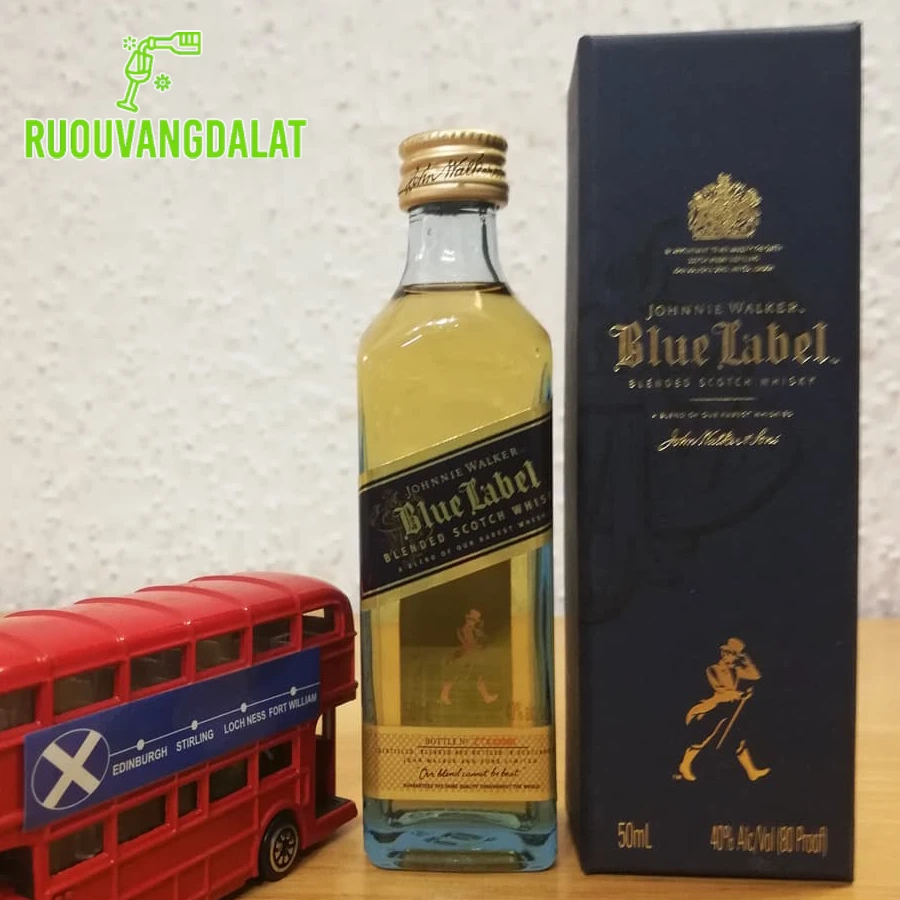 Giới thiệu về rượu Johnny Walker Blue Label Mini