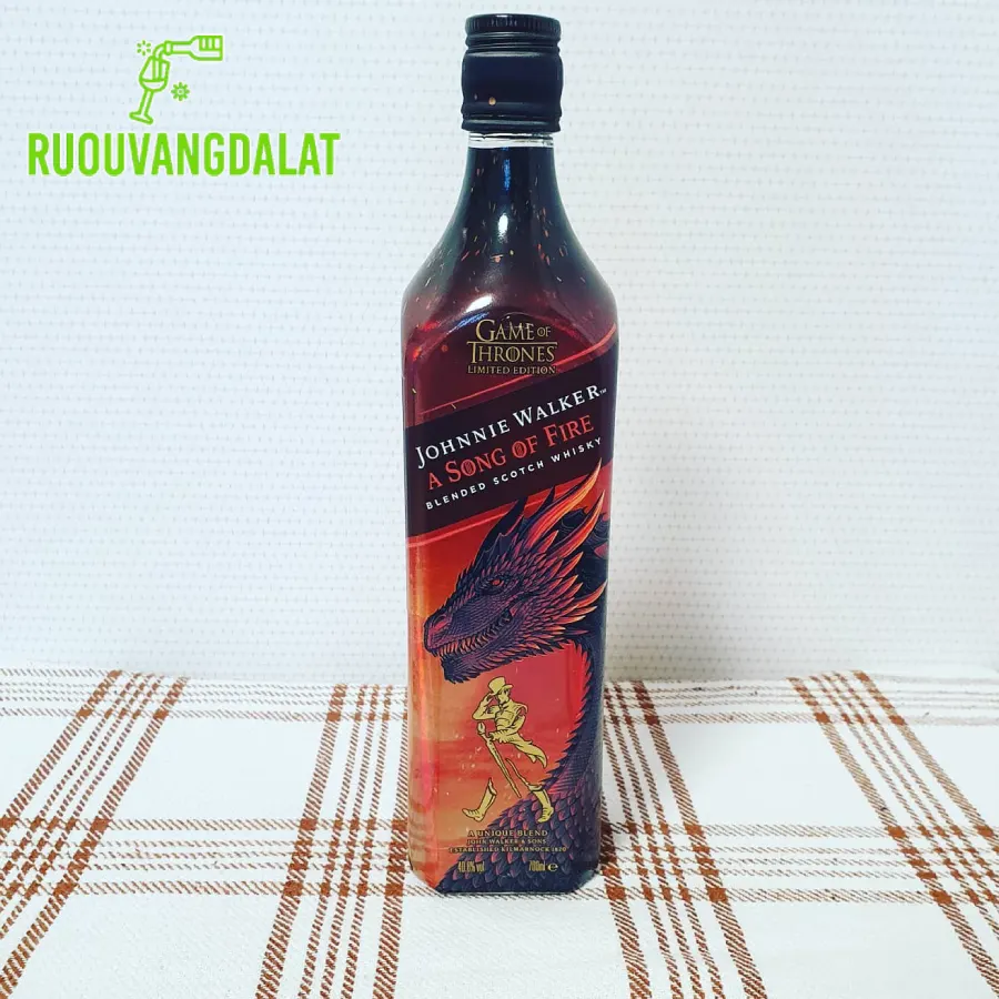 Giới thiệu tổng quan rượu Johnnie Walker A Song of Fire