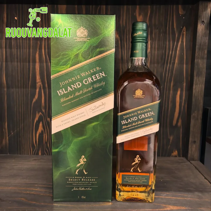 Hương vị rượu Johnnie Walker Island Green