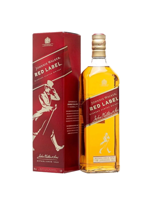 Rượu Johnnie Walker Red Label Blended Scotch Whisky 40%