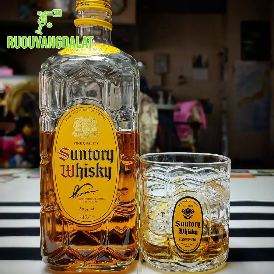 Hướng dẫn thưởng thức rượu Suntory Whisky 1937 chuẩn sành
