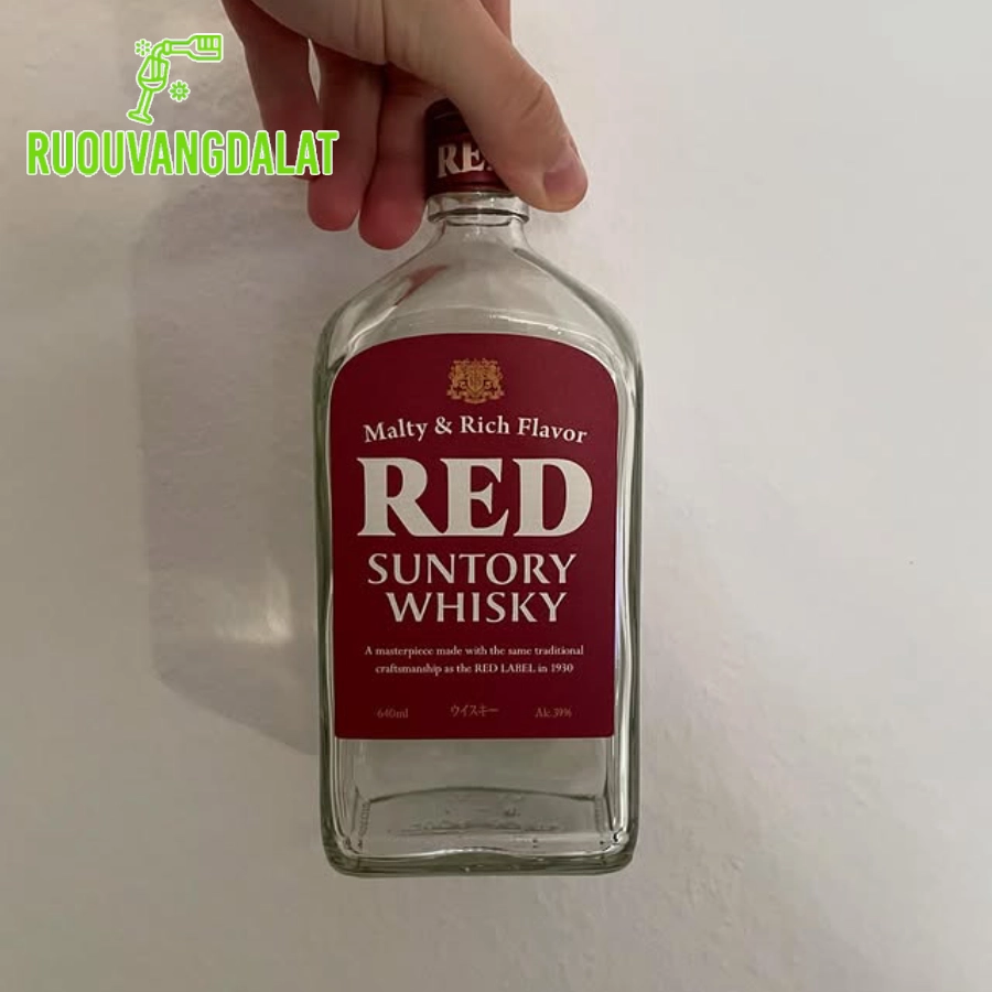 Hương vị rượu Red Suntory Whisky