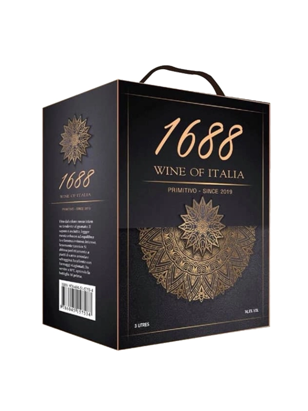 ruou 1688 primitivo 3l Vang Bịch 1688 Primitivo 3L